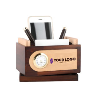Customized Wooden Pen Stand