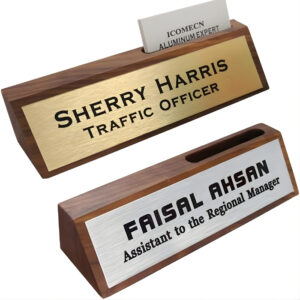 Printed Desk Name Plates